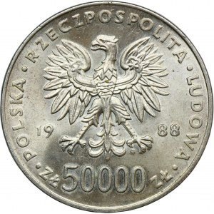 50.000 PLN 1988 Pilsudski