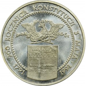 200.000 złotych 1991 200. rocznica Konstytucji 3 Maja