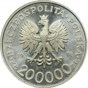 200.000 złotych 1991 200. rocznica Konstytucji 3 Maja