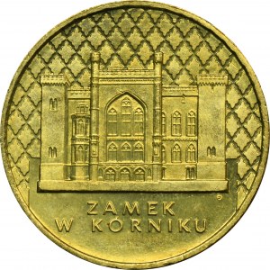 2 złote 1998 Zamek w Kórniku