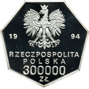 300 000 PLN 1994 70. výročí obnovení Polské banky