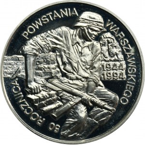 PLN 100,000 1994 50th anniversary of the Warsaw Uprising