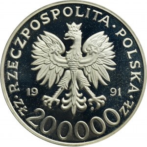 200.000 złotych 1991 70 lat Międzynarodowych Targów Poznańskich