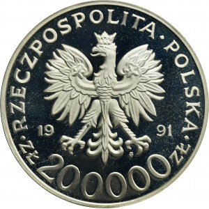 200.000 PLN 1991 70 Jahre Internationale Messe Poznan