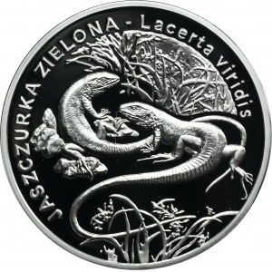 20 złotych 2009 Jaszczurka Zielona