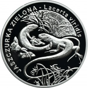 20 złotych 2009 Jaszczurka Zielona