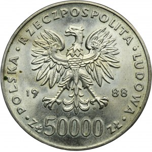 50.000 złotych 1988 Piłsudski