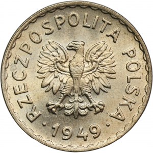 1 zlato 1949 Miedzionikiel