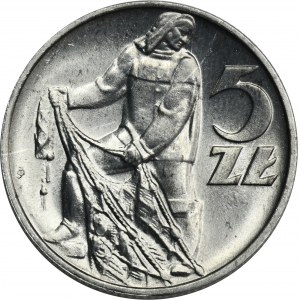 5 złotych 1974 Rybak