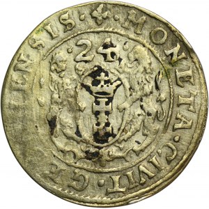 Sigismund III Vasa, 1/4 Thaler Danzig 1624 - PR•