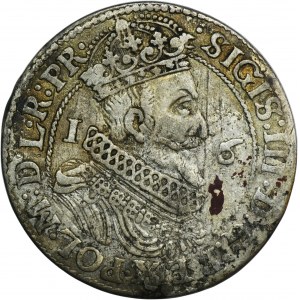 Sigismund III Vasa, 1/4 Thaler Danzig 1623 - PR•