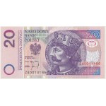 20 złotych 1994 - ZA - seria zastępcza TDLR -