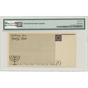 20 Mark 1940 - no. 1 without watermark - PMG 64 EPQ