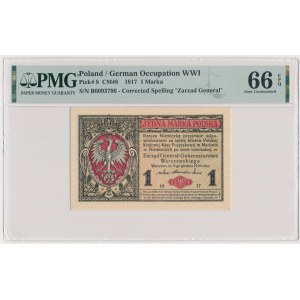 1 marka 1916 - Generał - PMG 66 EPQ -