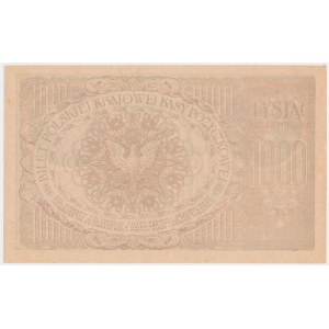 1 000 marek 1919 - Série E - pěkná a svěží