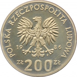 PRÓBA, 200 złotych 1986 Władysław I Łokietek