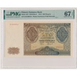 100 zlatých 1941 - D - PMG 67 EPQ