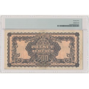 500 złotych 1944 ...owe - BK - PMG 25