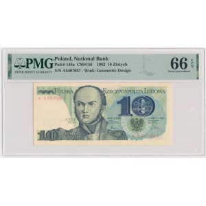 10 złotych 1982 - A - PMG 66 EPQ