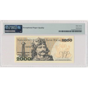 2.000 złotych 1982 - CB - PMG 67 EPQ