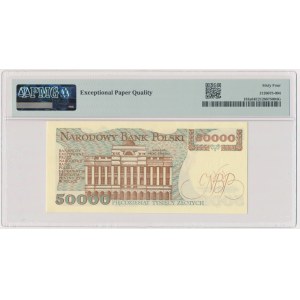 50.000 złotych 1989 - AR - PMG 64 EPQ