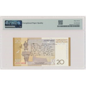 20 złotych 2009 - Juliusz Słowacki - PMG 67 EPQ