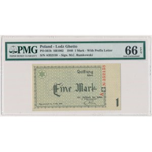 1 Markierung 1940 - A - 6 Zahlen - PMG 66 EPQ