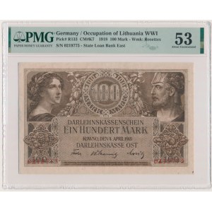 Kowno, 100 Mark 1918 - PMG 53