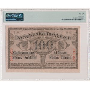 Kaunas, 100 marek 1918 - PMG 58