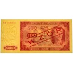 100 złotych 1948 - WZÓR - KR - PMG 64 EPQ
