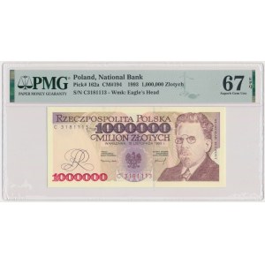 1 million gold 1993 - C - PMG 67 EPQ - rare series