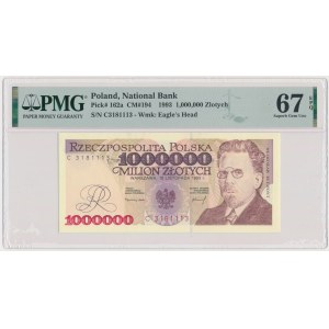 1 milion złotych 1993 - C - PMG 67 EPQ - rzadka seria