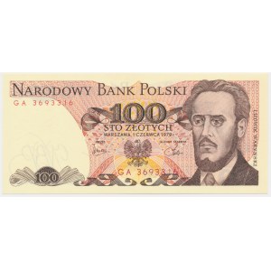 100 złotych 1979 - GA -