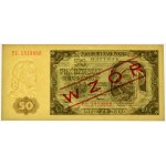 50 Zloty 1948 - MODELL - EL -.
