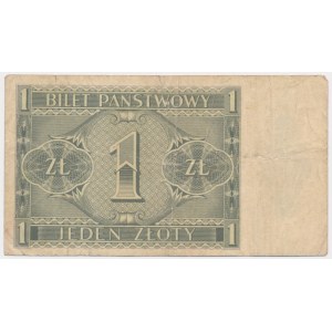1 złoty 1938 - L - rzadki