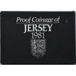 Set, Jersey, Set of proof coins 1981 (7 pcs.)