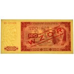 100 Zloty 1948 - MODELL - KR -.