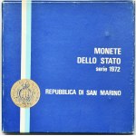 Satz, San Marino, 1976, 1977, 1979 und 1980 Jahrgangssätze (35 Stück).
