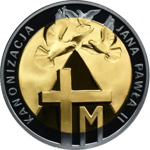 Medaila Santo 2014 Kanonizácia Jána Pavla II.