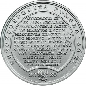 Poklady Stanislava Augusta, 50 zl. 2020 Vladislav IV Vasa