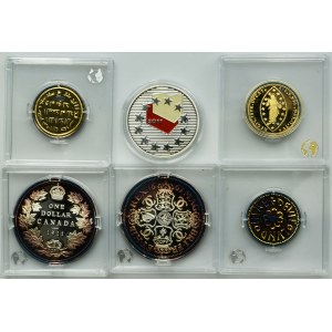 Set, Replicas of legendary coins of the world and the Polish Presidency of the European Union (6 pieces).
