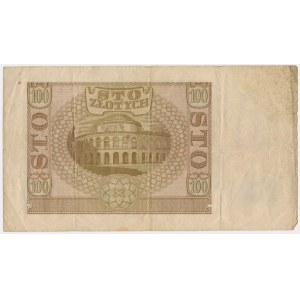 100 złotych 1940 - B - ORYGINALNA SERIA - RZADKIE