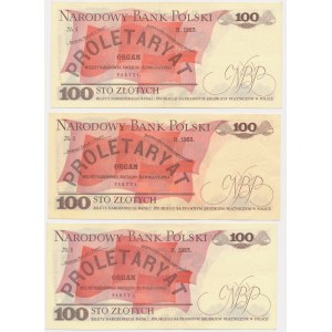 100 gold 1979 (3 pcs.) - better series