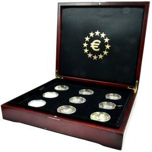 Set, Common Currency of Eurozone Countries (15 pieces).