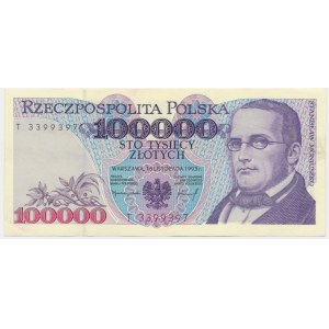 100.000 złotych 1993 - T -