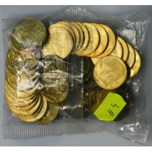 2 zlaté 2005 Wloclawek - mincovní sáček (50 kusů).