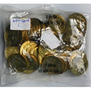 2 gold 2005 Wloclawek - Mint bag (50 pieces).