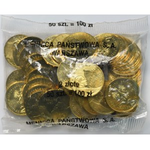 2 Zlaté 2005 Ján Pavol II - mincovné vrecko (50 ks)