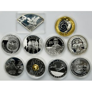 Set, 10 gold 2004-2009 (10 pcs.)