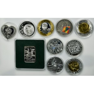 Set, 10 gold 2004-2012 (10 pieces).